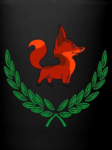 Fox in Laurel Wreath