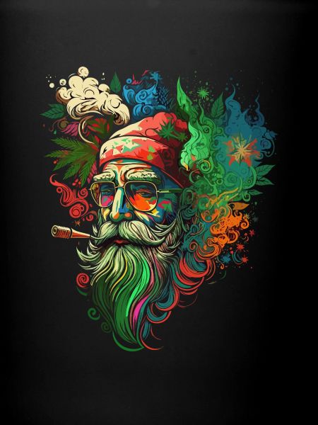 Psychedelic Santa Kaleidoscope