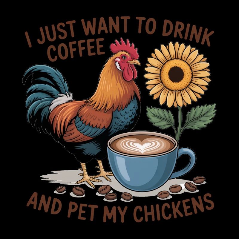 Hühner Kaffee