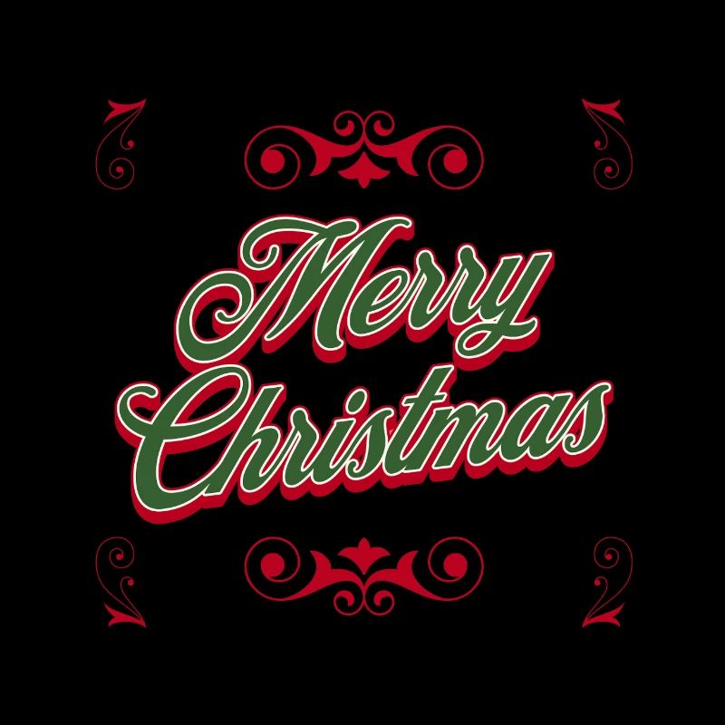 Merry Christmas Script Festive