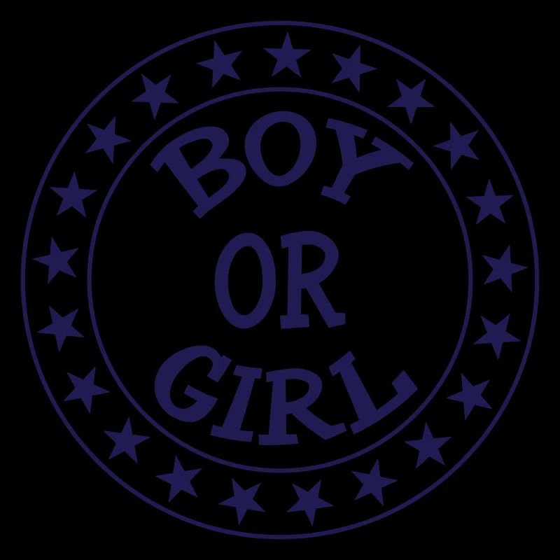 Junge oder Mädchen? Schwangerschaftsgeburt Schwanger