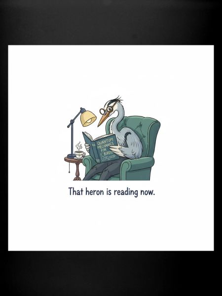 Quantenvogel-Lesen im Sessel