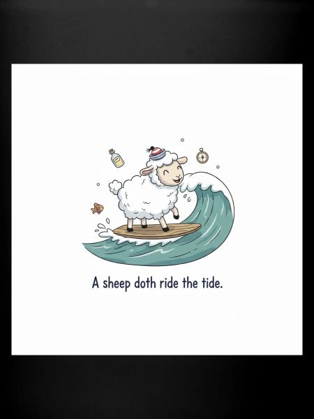 Moutons surfeurs