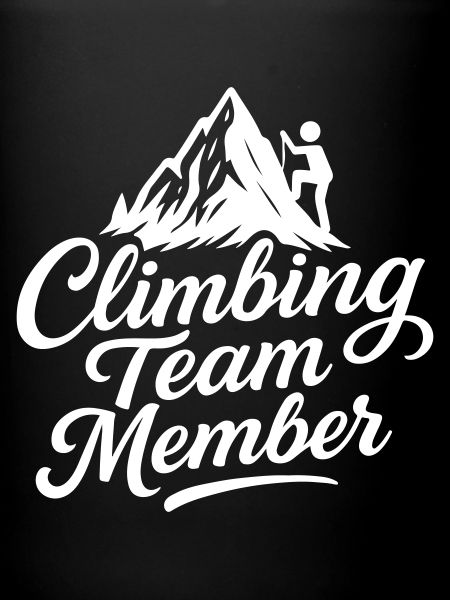 Klettern Berge Team