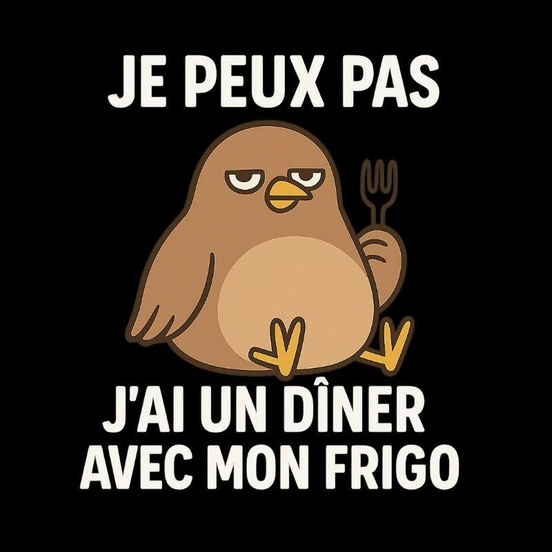 I can't I have a dinner with my fridge