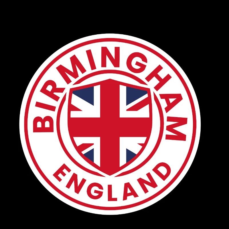 Birmingham-England-Wappenabzeichen