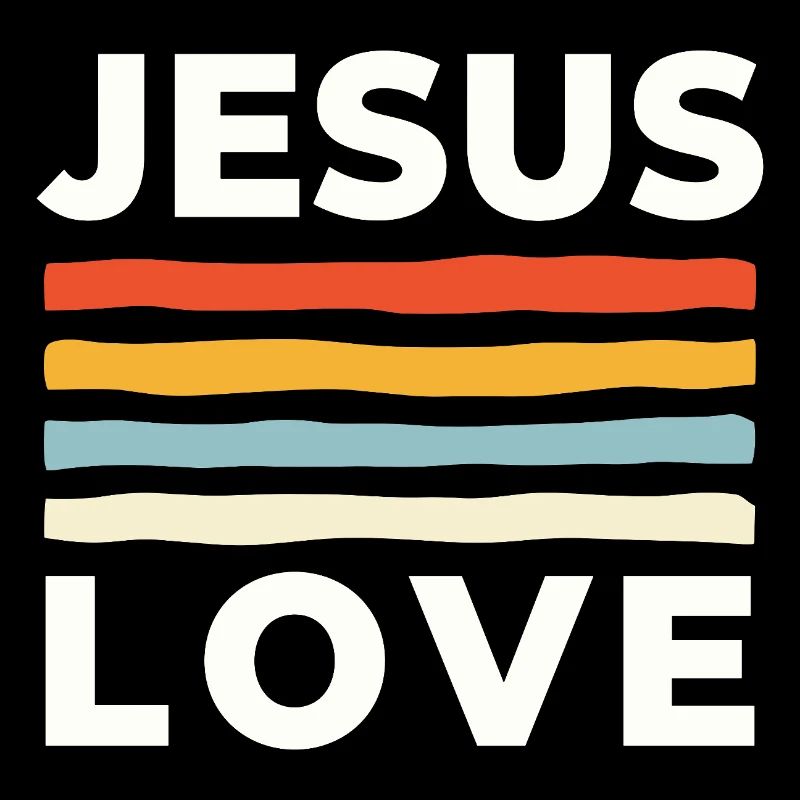 Jesus Love Christliche Nächstenliebe