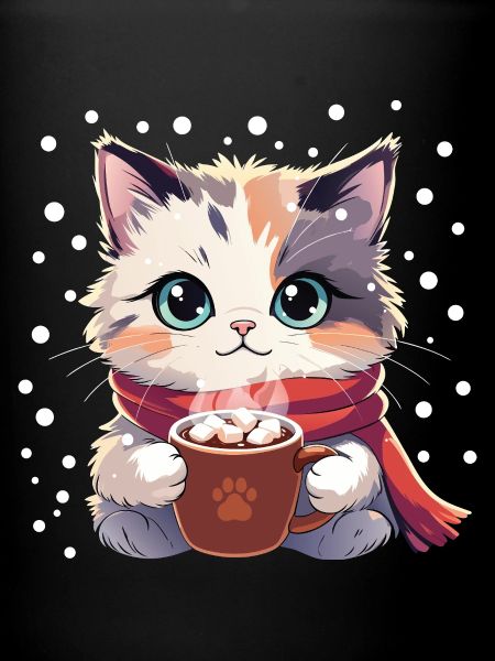 Chaton Douillet Hivernal