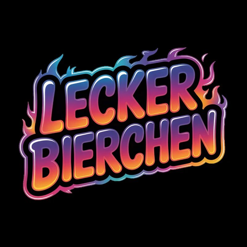 Lecker Bierchen - Funny Alcohol T-Shirt