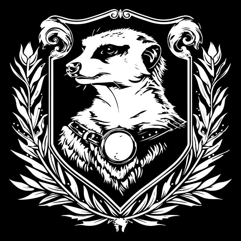 Heraldisches Erdmännchen