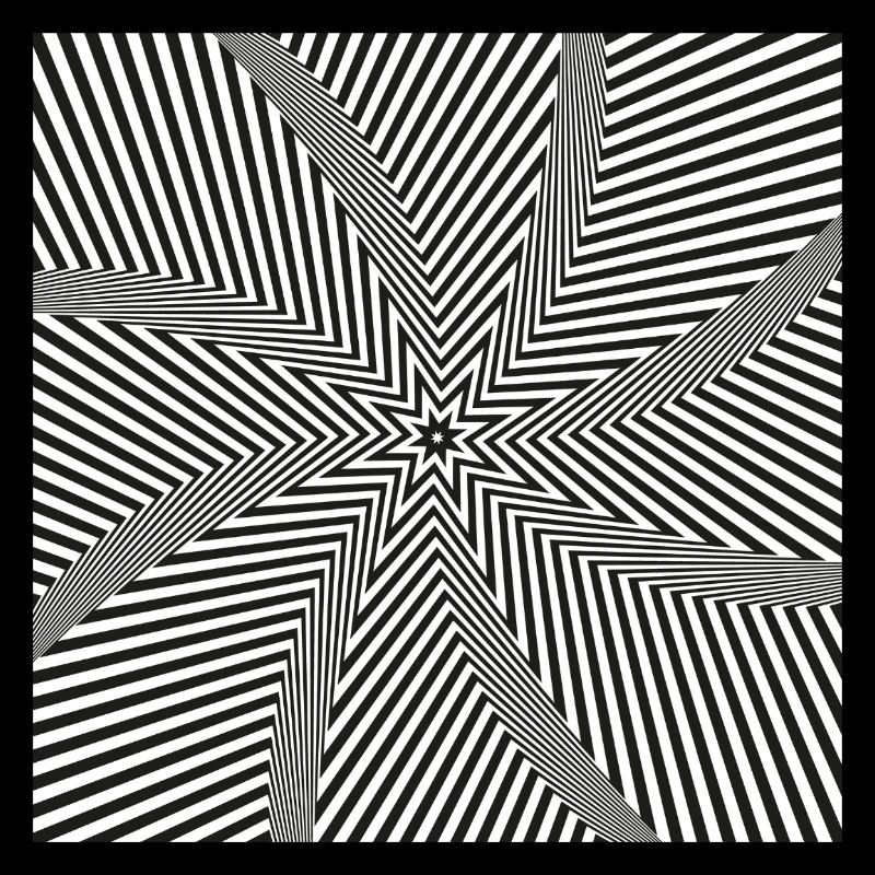 Starburst optisches Labyrinth
