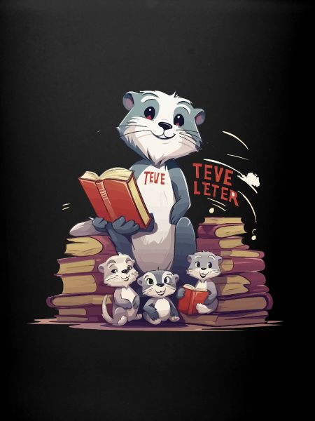 Learning beaver with books