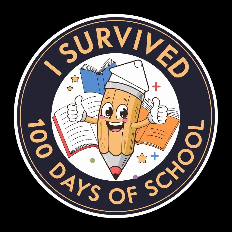 Survived 100 days of school