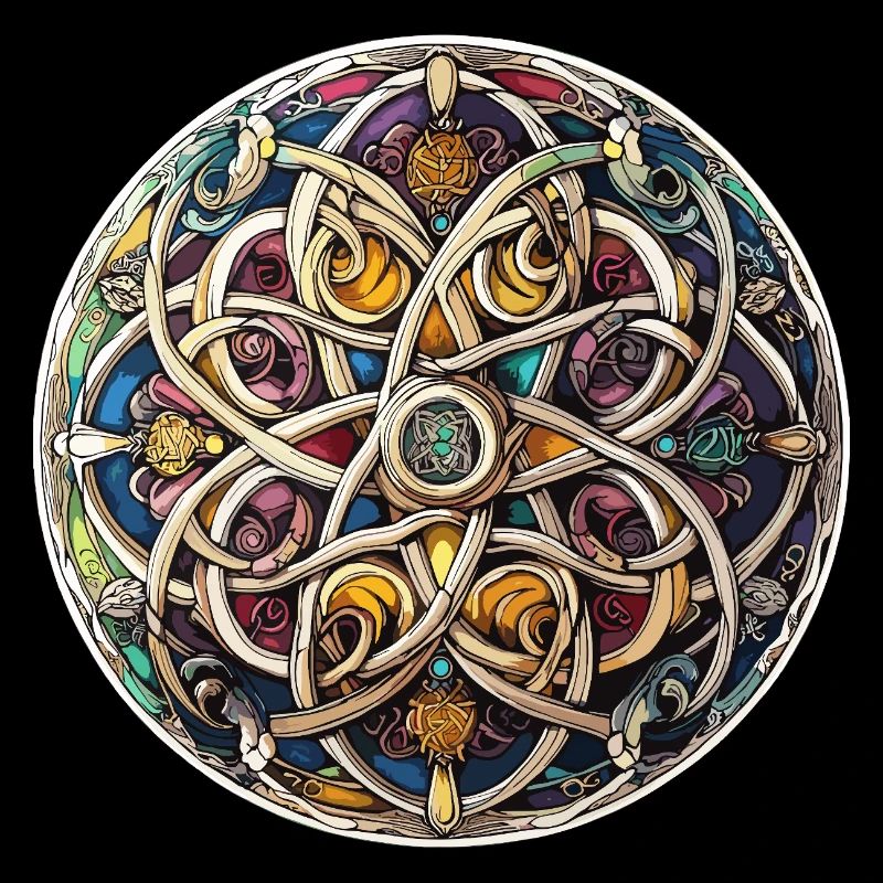 Celtic Knot Kaleidoscope