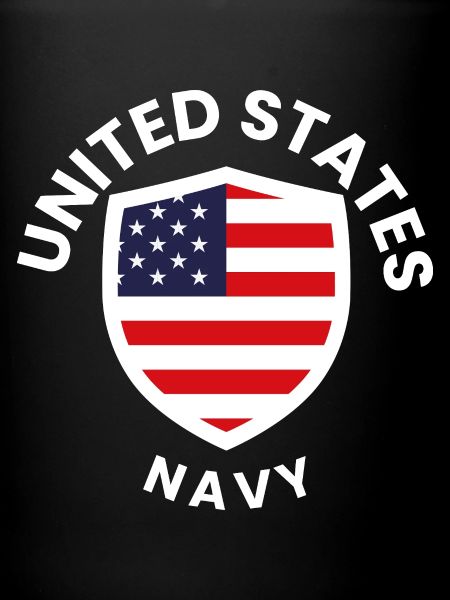 U.S. Flag Shield Navy