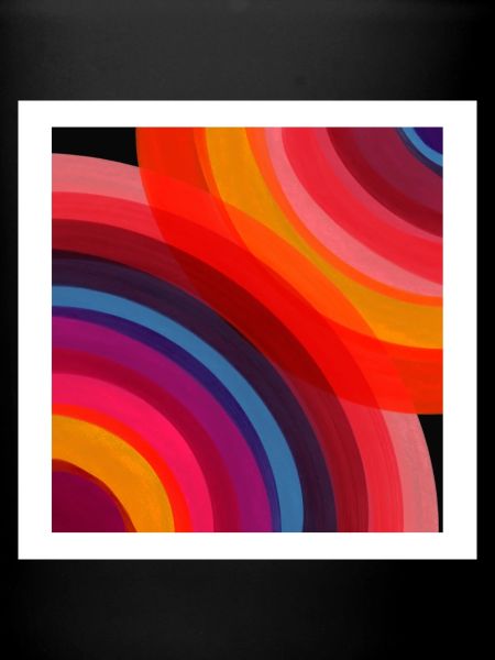 Abstrakter Regenbogen