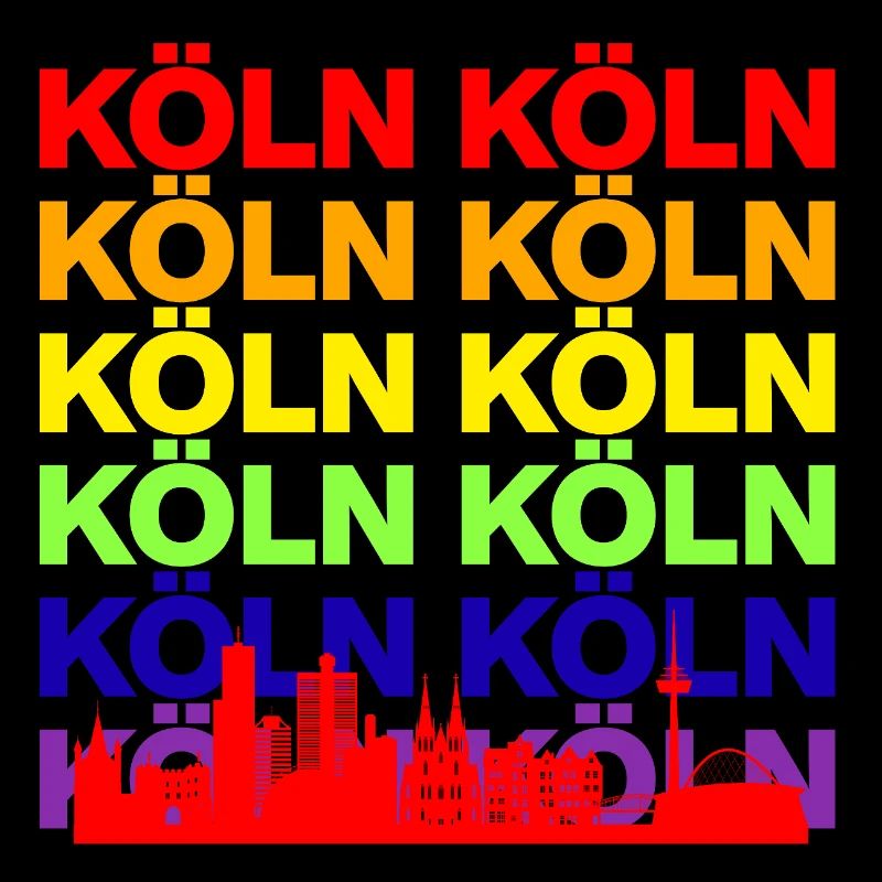 KÖLN REGENBOGEN SKYLINE, KÖLLE PRIDE, LGBTQ+