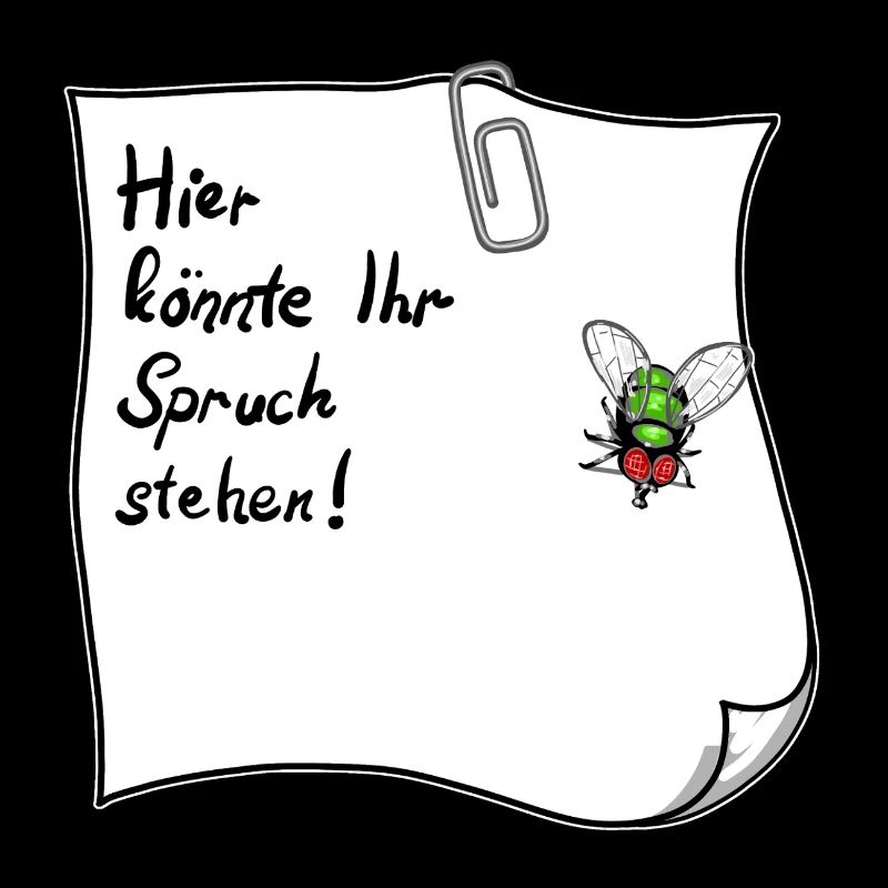 Notizzettel – Hier könnte Ihr Spruch stehen 