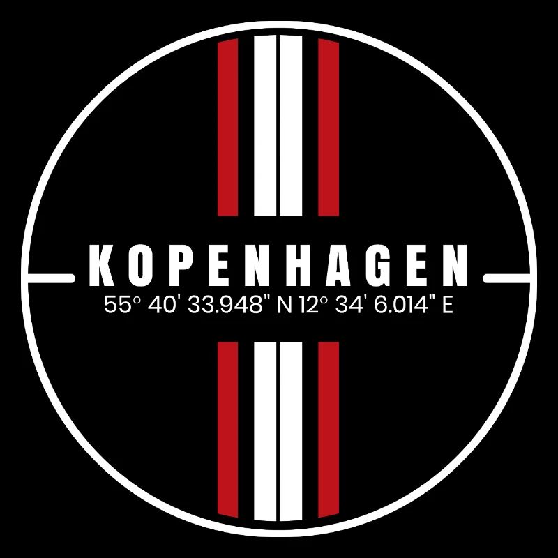 Coordonnées de Copenhague