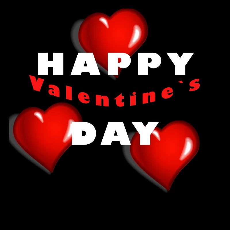 Valentinstag Herz Design Liebe