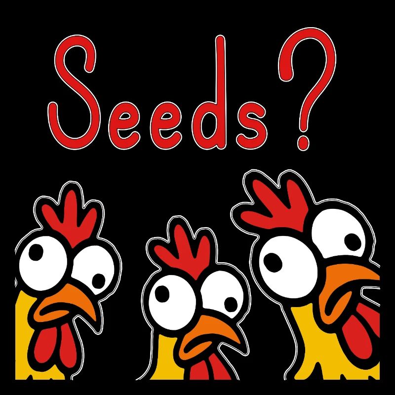 Crazy Chickens Eating Grains Hobby