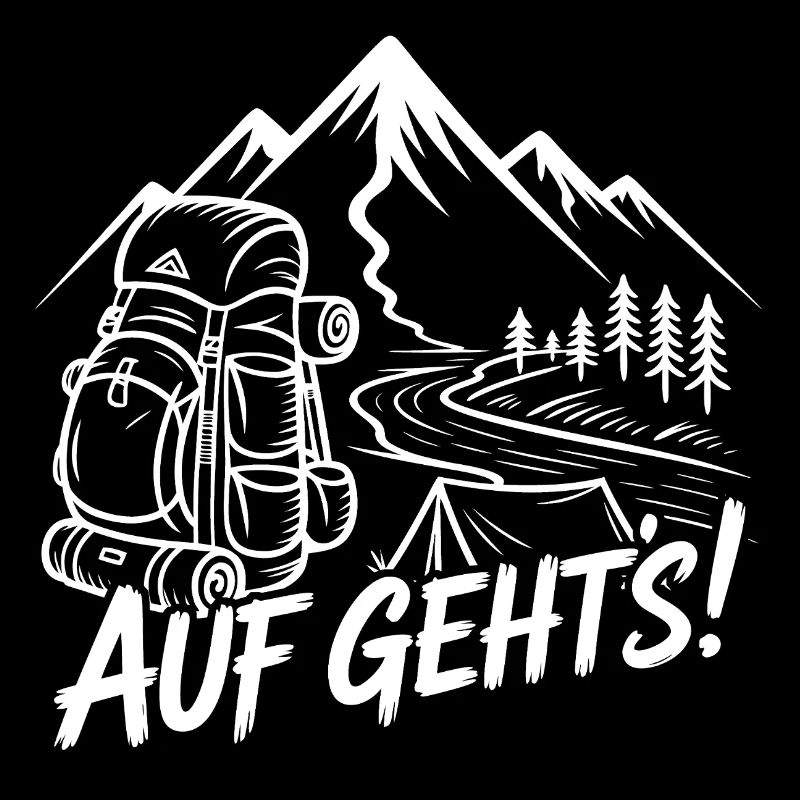 Randonnée d’aventure en montagne avec un sac à dos