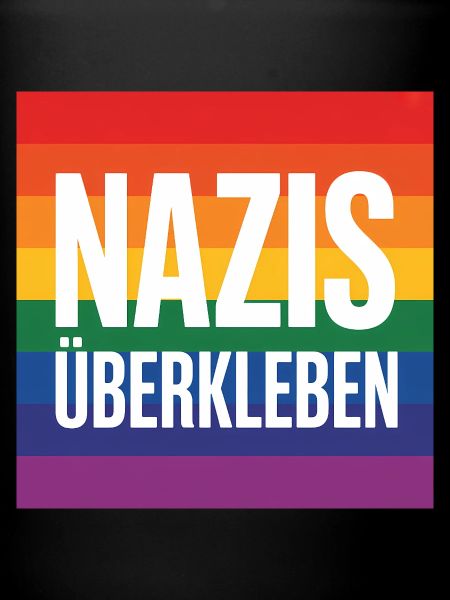 Nazis überkleben - Antifa Tee