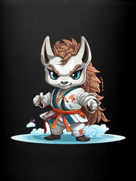 Fierce Snow Fox