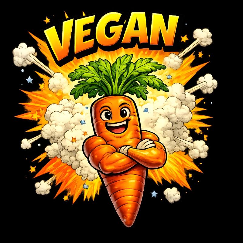 Cheerful Carrot – Plant-Based Delight