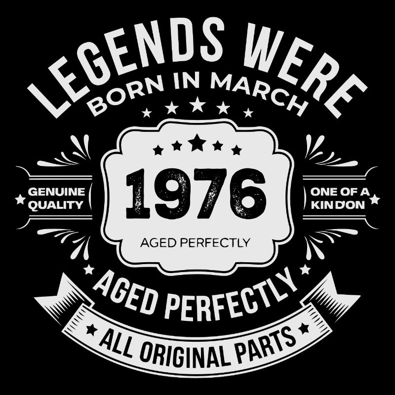 März 1976 Geburtstag 1976 Legends Mars