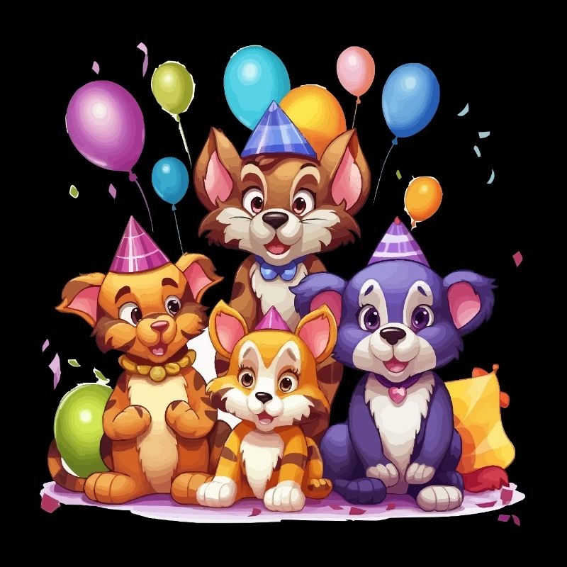 Compagnons de fête : Ballon à quatre pattes joyeuse