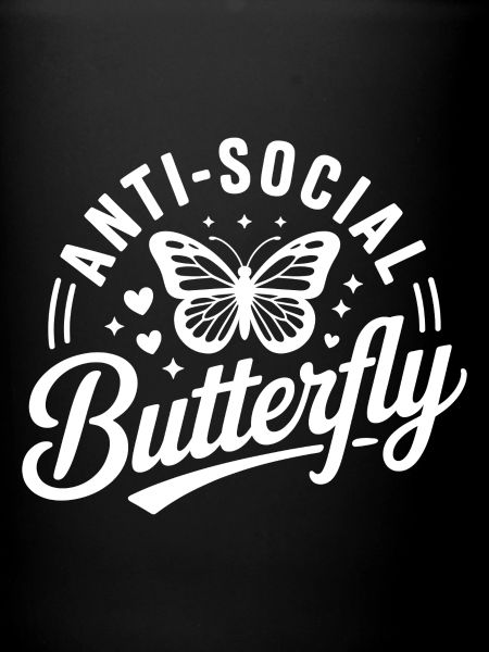 Logo antisocial du papillon