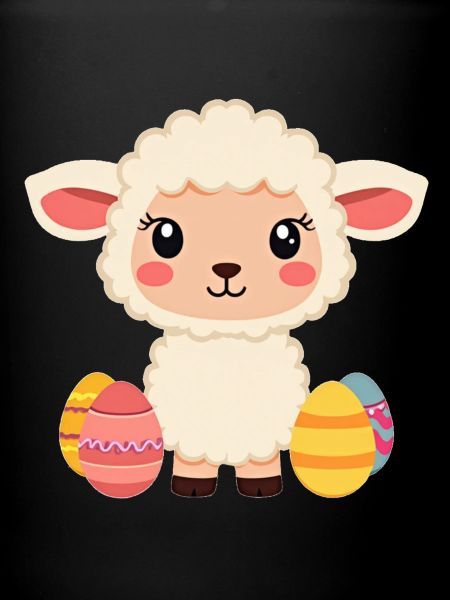 Sheep at Easter