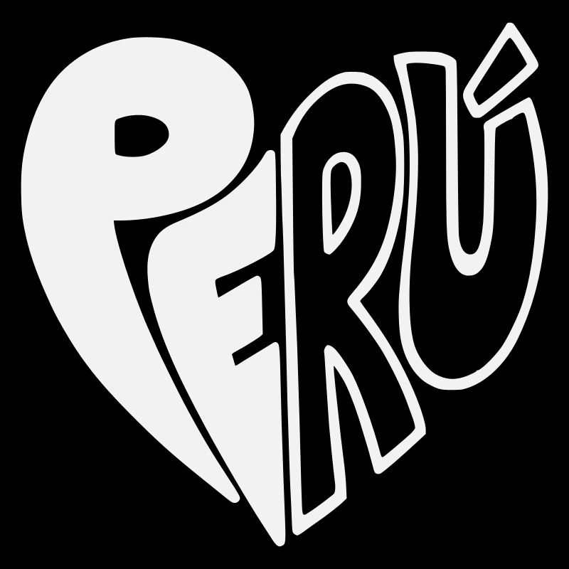 Peru Hand Drawn Logo - Farbe variabel 