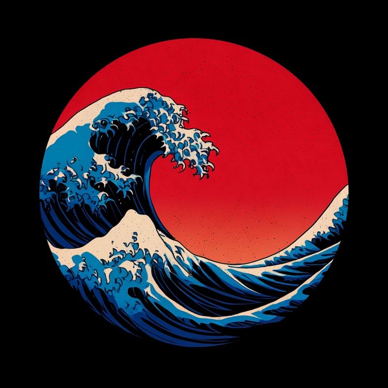 Art japonais, vague 
