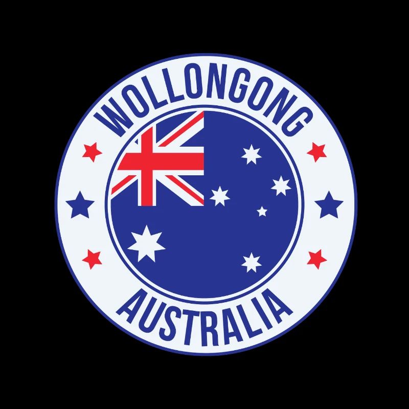 Wollongong Australia Badge