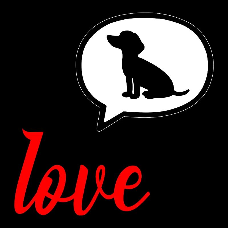 Love Statement Dog