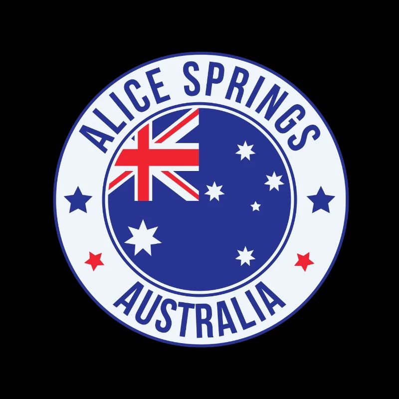 Alice Springs Australia Patch Emblem