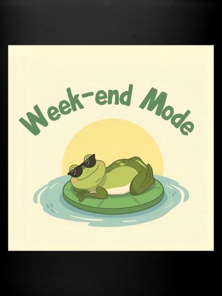 Week-end Mode Grenouille Chill