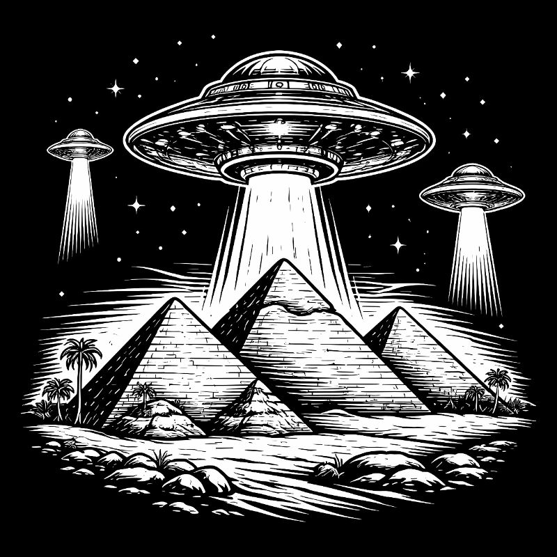 Pyramiden UFO Ägypten Mystery Ancient Aliens