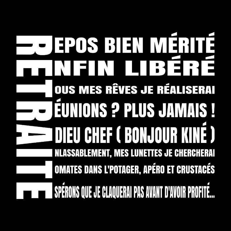 RETRAITE (texte blanc)
