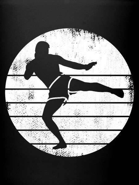 Kickboxer Drawing