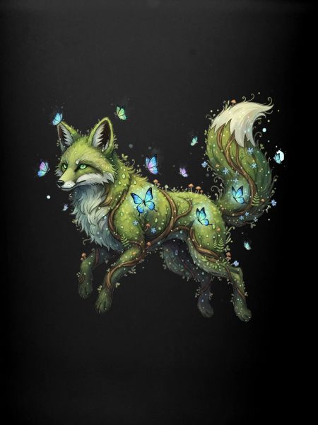 Green Fox Magic Butterfly