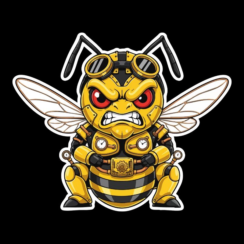 Frelon Steampunk Guerrier Pression et Vapeur