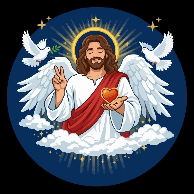 Heavenly Love: Jesus with Heart