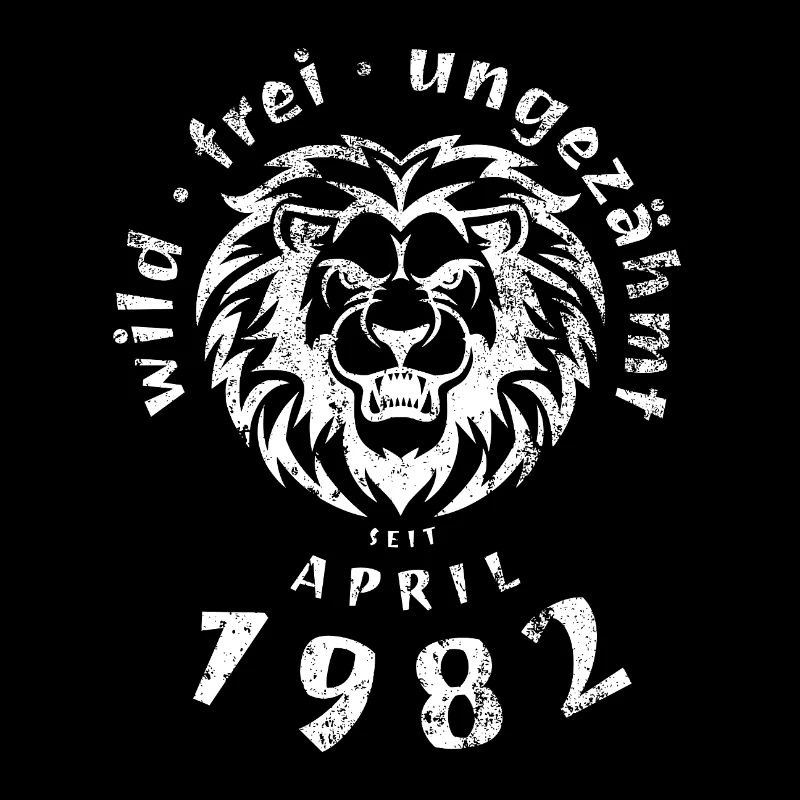 44. Geburtstag Wild, frei, ungezähmt seit 04/1982