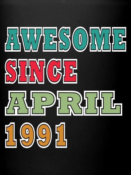 Anniversaire rétro d’avril 1991