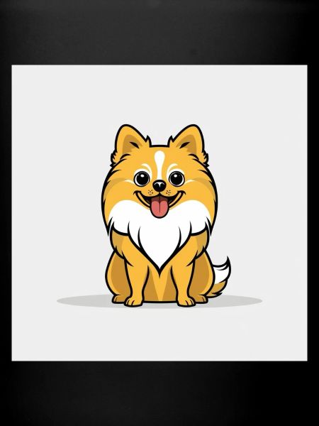Cuddly Cartoon Dog
