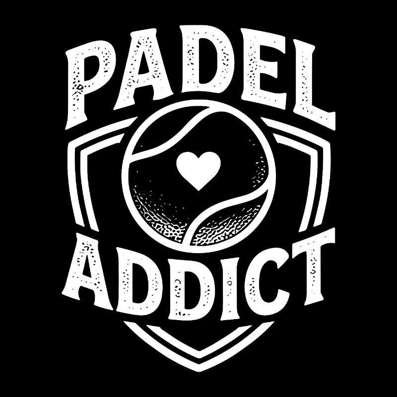 Passion du sport pour le padel et un mode de vie passionné