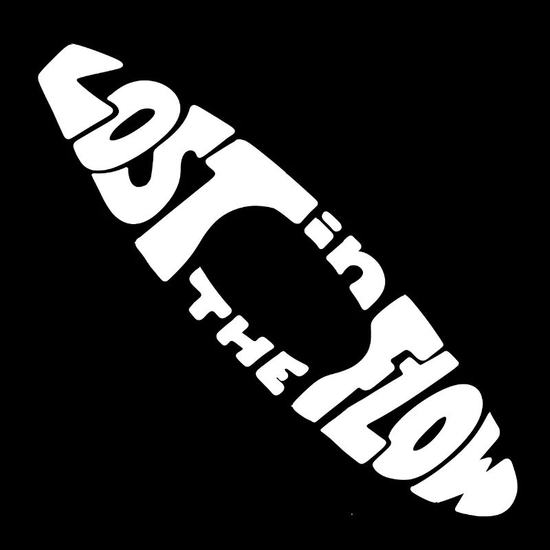 So Fun Bold Retro Text. Lost in the flow